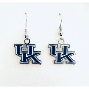 Kentucky UK Silver Drop Earrings